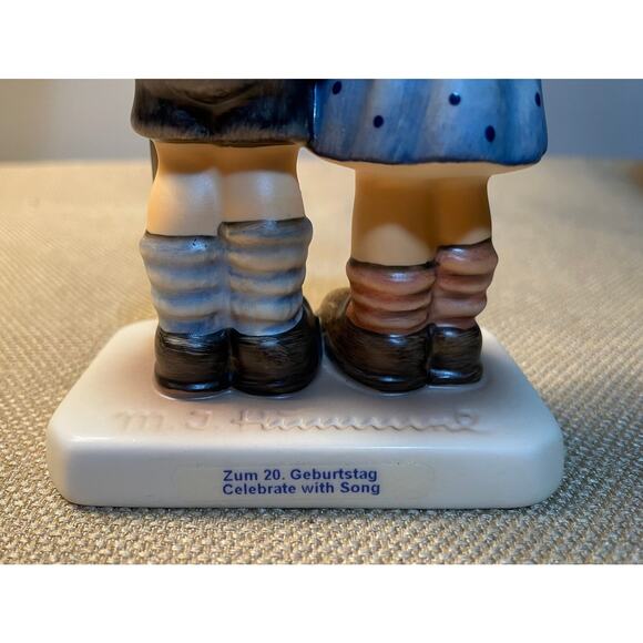 Goebel Hummel Figurine, 5 7/8” Tall, “Celebrate With Song", 790, TMK-7 in Box - Picture 6 of 8